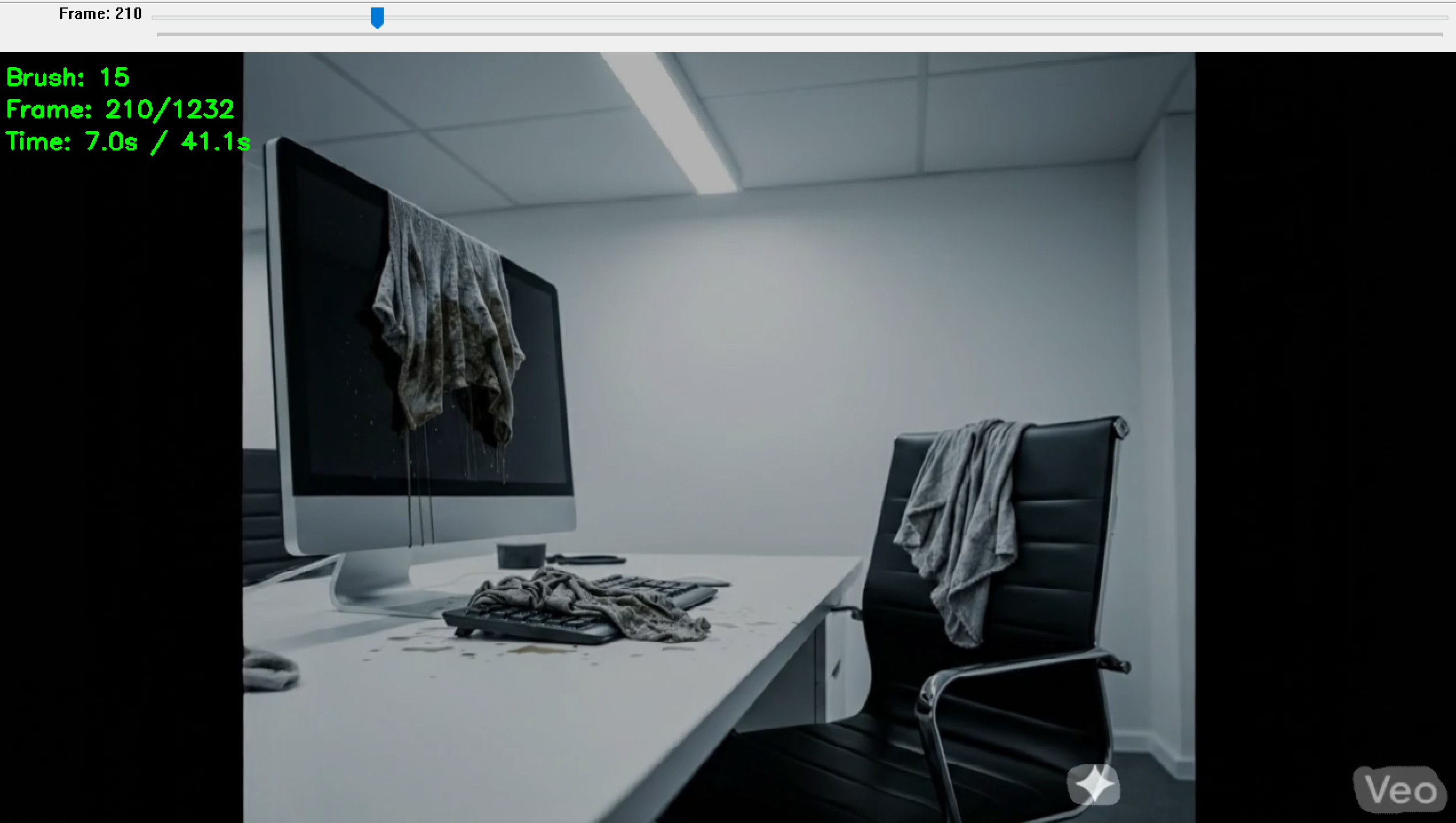 프로그램 마스크 작업 화면